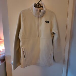 The North Face Cream Fleece Pullover